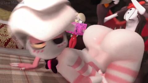 2boys 3d anal anal_sex angel_dust_(hazbin_hotel) animated anthro_on_anthro ass_jiggle ass_shake big_ass bouncing_ass bouncing_butt breasts butt_shake charlie_morningstar_(hazbin_hotel) dilf drinking edit fan_edit fat_ass fat_butt feline female femboy gay hazbin_hotel huge_ass husk_(hazbin_hotel) jiggling_ass jiggling_butt loop lovemilliesm male missionary mp4 sound sound_edit sound_effects spider tagme thick_ass thrusting thrusting_into_ass unofficial_edit video yaoi