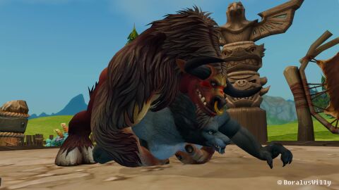 16:9 3d_(artwork) 3d_animation anal anal_sex animated anthro ass big_penis blizzard_entertainment blue_sky boraluswilly bouncing_butt bovid bovine canid dagger defeat defeat_sex defeated digital_media_(artwork) dominant dominant_male duo facial_piercing genitals hi_res horn huge_cock humanoid humanoid_genitalia humanoid_penis male male/male mammal melee_weapon muscular no_sound nose_piercing outside penetration penis piercing septum_piercing sex sky tagme tauren video warcraft weapon werecanid werecreature widescreen worgen