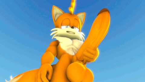 1boy 3d animated cum male male_only masturbation miles_tails_prower mtymac sega solo solo_male sonic_(series) sonic_the_hedgehog_(series) source_filmmaker tails_the_fox