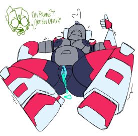 after_sex after_vaginal anus arcee belly blue_pussy breasts clitoris cum cum_drip cum_dripping cum_dripping_out_of_pussy cum_in_pussy cum_inflation cum_inside english_text female freakyyto greenlight grey_nipples medium_breasts nipples pussy robot robot_girl robot_humanoid stuffed_belly text thigh_highs thighs thumbs_up tongue tongue_out transformers vagina