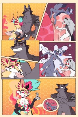 2025 3_toes 4_arms 4_fingers after_sex antennae_(anatomy) anthro anthro_on_anthro anthro_pred anthro_prey areola arm_tattoo arthropod back_wings balls bee biped black_body black_choker black_claws black_collar black_ears black_eyebrows black_eyes black_fur black_hair black_jewelry black_necklace black_nose black_tail black_tail_tip black_tattoo bluestripedrenulian bodily_fluids bodyjob breasts canid canid_demon canine canis canon_x_oc carrying_another cheek_tuft choker claws clenched_teeth closed_eyes closed_smile collar comic crossed_arms cum cum_in_mouth cum_inside cumshot cutaway demon digitigrade dipstick_tail ear_piercing ear_ring ears_down ejaculation empty_eyes extreme_size_difference eye_scar eyebrow_slit eyebrows eyelashes facial_scar facial_tuft fan_character feet fellatio female female_anthro female_penetrated female_pred female_prey finger_claws fingers fingers_together flaccid fluffy fluffy_tail flying_sweatdrops foreskin foursome fox fur genital_fluids genitals glans grey_balls grey_body grey_fur grey_hair grey_inner_ear grey_tail group group_sex hair hand_on_leg hand_on_penis heart_nose heart_symbol hellaverse hellhound helluva_boss hi_res honeycomb humanoid_genitalia humanoid_penis humanoid_vulva hybrid hymenopteran in_mouth insect_wings insects inside_stomach internal intraspecies jewelry larger_female larger_male long_eyelashes long_hair loona_(helluva_boss) lying male male/female male_anthro male_penetrating male_penetrating_female mammal markings medium_breasts micro micro_prey mouth_closed multi_arm multi_limb multicolored_body multicolored_ears multicolored_fur multicolored_hair mythological_canine mythological_creature mythology necklace nervous nipples notched_ear nude nude_anthro nude_female nude_male on_back on_hand on_penis oral oral_penetration oral_vore orange_body orange_ears orange_fur orange_hair orgasm orgasm_face paws pecs penetration penile penile_penetration penis penis_in_mouth piercing pink_areola pink_ears pink_eyes pink_glans pink_hair pink_nipples pink_penis pink_wings pivoted_ears pointy_ears prick_ears pupils purple_hair pussy queen_bee-lzebub_(helluva_boss) red_body red_hair red_sclera retracted_foreskin reverse_mouth_shot ring_piercing saliva saliva_on_penis saliva_on_tongue scar sex short_hair sitting size_difference small_wings smaller_female smile snout spiked_collar spikes striped_ears surprised sweat sweatdrop tail tail_markings tattoo teal_body teal_hair teal_tail teeth toe_claws toes translucent translucent_wings tuft two-tone_body two-tone_ears two-tone_fur two-tone_tail uncircumcised vore vortex_(helluva_boss) vulva white_body white_eyes white_fur white_tail wide_eyed wings wolf yellow_sclera