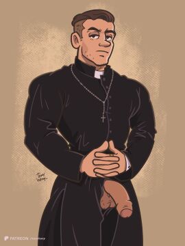 1boy balls bara gay human human_only male male_only solo_male tonyhony yaoi