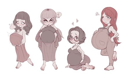 1dickgirl 1futa 2023 3girls abella_(fear_and_hunger) angry annoyed barefoot big_breasts blush breasts breath brown_hair bulge chibi curly_hair dickgirl drill_hair fear_and_hunger fear_and_hunger:_termina feet female fetal_movement flat_chest foot_fetish full_body fully_clothed futa_with_female futanari glasses group heart heavy_breathing hellbrain holding_belly huge_belly hyper hyper_pregnancy implied_futa intersex jacket karin_(fear_and_hunger) long_hair looking_at_viewer low-tied_long_hair marina_(fear_and_hunger) medium_breasts muscular muscular_female muted_color olivia_(fear_and_hunger) overalls pregnant pregnant_futa ready_to_pop red_hair ringlets sitting skirt smile trans_woman transfem