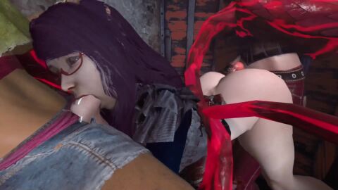 1girls 2futas 3d 3d_animation 3d_model animated animation ass assjob booty buttjob cum cum_in_mouth cum_inside cumshot curves curvy curvy_body curvy_female dbd dead_by_daylight female futa_on_female futanari glasses grinding grinding_on_penis kagune kamishiro_rize longer_than_30_seconds mp4 ngt95 oral oral_sex penis purple_hair red_eyes sable_ward sex sex_from_behind sound sound_edit sound_effects source_filmmaker tagme thick thick_ass thick_legs thick_thighs tokyo_ghoul video yui_kimura