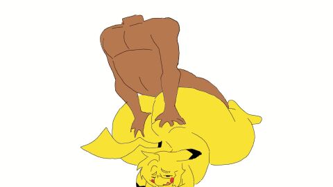 +penis 2d_animation anal anal_sex animated anthro ass big_ass big_butt blonde_hair brown_stripes chubby chubby_male curvaceous curvy curvy_figure dialogue digital_media_(artwork) doggy_style duo duo_focus ears_down fat_ass fat_butt feminine_male from_behind_position grinding gripping_ass human human_on_anthro hyper_penis inexperienced interspecies looking_pleasured lopsalien male male/male nude_male oc original_character owen_(lopsalien) pear-shaped_figure pikachu plain_background pokemon pokemon_(species) pokephilia pokémon_(species) pounding pubes rough_anal rough_sex slamming tagme text thick_thighs unseen_male_face video wide_hips yellow_fur