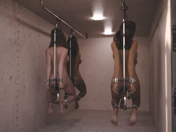 3d bondage character_request commodification copyright_request female legal_slavery naked nude omegabernstein01 slave slave_girl slave_transport suspension_bondage transportation truck vehicle