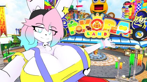 3d big_breasts breasts busty_male cleavage furry huge_breasts male male_with_breasts peanut_butter_(theycallhimcake) tagme theycallhimcake