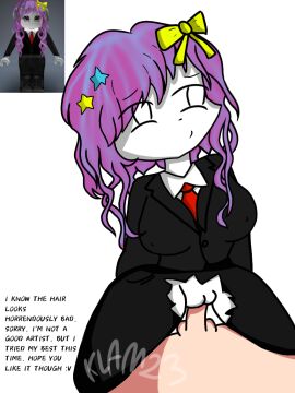 1boy 1girls balls big_boobs big_breasts bow breasts clothed clothed_sex cock dick english_text erect_nipples exposed_pussy female hair_accessory hairpins klam23 kumi_1662008 male medium_hair multicolored_hair nipples not_ai_generated penis penis_in_pussy pussy red_tie reference_image riding ripped_clothes ripped_clothing ripped_pants roblox roblox_avatar robloxian self_upload sex simple_background star_hairclips stars stars_in_hair straight suit text tie tied_up vagina vaginal vaginal_penetration vaginal_sex white_eyes white_skin yellow_bow