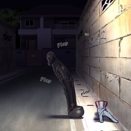 1girls big_dick big_penis black_dildo boku_no_hero_academia coffeelove68 dildo edit female female_only gloves gonzalo_costa invisible large_dildo male masturbation my_hero_academia onomatopoeia penetration penis plap sex_toy solo solo_female solo_focus text third-party_edit tooru_hagakure tooru_hagakure_(invisible)