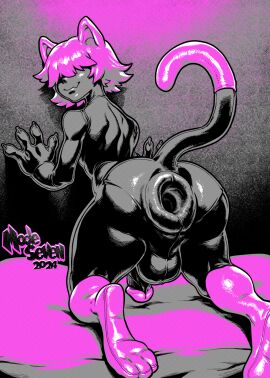 2024 4_fingers animal_humanoid anus ass backsack balls ballsack big_anus biped cat_humanoid claws felid felid_humanoid feline feline_humanoid feminine fingers gaping gaping_anus genital_raphe genitals glans hair hair_over_eyes hi_res huge_anus humanoid humanoid_genitalia humanoid_penis male mammal mammal_humanoid modeseven penis perineal_raphe perineum puffy_anus raphe_(anatomy) scrotal_raphe scrotum skinny solo tail tailed_humanoid twink