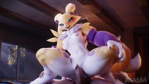 2020s 2024 2boys 2girls 3d 3d_animation ahe_gao animated anthro anthro_on_human anthro_penetrated areola areolae aznyan07 bandai_namco bedroom_eyes big_breasts big_penis big_thighs black_sclera blue_eyes blush breasts breeding bridal_gauntlets canid canine chest_tuft chubby chubby_female cleavage cowgirl_position digimon digimon_(species) digimon_tamers earrings female female_focus fox furry furry_ears hi_res highres huge_cock human human_on_anthro humanoid_penis interspecies large_breasts large_penis large_thighs long_penis looking_at_viewer male male/female male_human/female_anthro mammal moaning nipples original_character penis pov pov_eye_contact pussy renamon renamon_(digimon) renamon_(dogzeela) shorter_than_30_seconds size_difference sound squatting_cowgirl_position squatting_on_penis stomach_bulge tagme taomon taomon_(dogzeela) thick_thighs thighs tuft vagina vaginal_insertion vaginal_penetration vaginal_sex video voluptuous