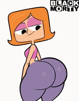 2d 2d_animation absurd_res absurd_resolution absurdres animated animated_gif animated_image animation ass ass_close-up ass_closeup ass_focus big_ass blackmorty_(artist) butt butt_close-up butt_focus close-up close-up_ass close_up close_up_ass close_up_view closeup closeup_view color colored debbie_turnbull fat_ass female gif hi_res high_quality high_resolution highres loop looping_animation orange_hair robotboy short_playtime smirk twerking