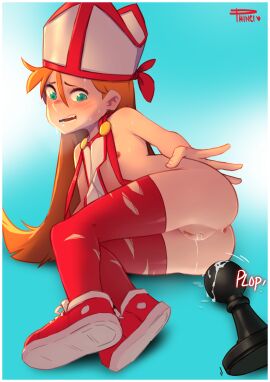 anus ass bishop_(phinci) chess cum dildo female original original_character pawn_(chess) phinci public_domain pussy