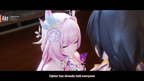 akt caelus_(honkai:_star_rail) cyrene_(honkai:_star_rail) honkai:_star_rail sound tagme video