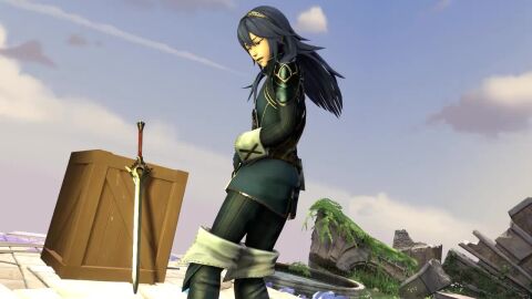 1girls 3d 3d_animation animated ass ass_focus blue_eyes blue_hair closed_eyes clothed clothed_female clothing fart fart_cloud fart_fetish farting female female_only fire_emblem fire_emblem_awakening green_fart holding_stomach huge_fart long_hair looking_at_own_fart looking_back lucina_(fire_emblem) nintendo one_eye_closed outdoors solo solo_female sound sound_effects standing stock_fart stock_fart_sfx stomach_noises sword tagme teeth_clenched teeth_showing video worried worried_expression xee xeenitsu yellow_fart zeeny
