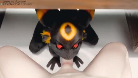 aak_(arknights) anthro_penetrated arknights blowjob eeveelution furromantic_(modeler) generation_2_pokemon hypergryph mammal nintendo opusnine pokemon pokemon_(species) sound studio_montagne tagme umbreon valorlynz_(modeler) video