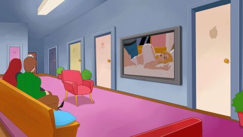 animated ass bbw big_ass big_breasts breasts discreenvision erica_(discreenvision) female game_cg handjob inusen milf milf_boom red_hair tagme the_secret_of_the_house