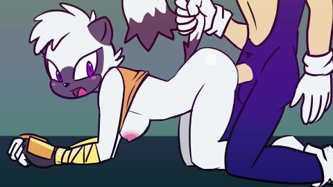 2d all_fours animated anthro areola ass balls blush bottomless bottomless_anthro bottomless_female breasts clothed clothing clothing_lift digital_media_(artwork) doggy_style duo erection eulipotyphlan female female_penetrated footwear from_behind_position fur genitals gloves hair handwear hedgehog hi_res holding_tail idw_publishing kneeling lemur male male/female male_penetrating male_penetrating_female mammal nipples open_mouth penetration penis pervydoe primate pussy raised_tail ring-tailed_lemur sega sex shirt shirt_lift simple_background socks sonic_(series) sonic_the_hedgehog sonic_the_hedgehog_(comics) sonic_the_hedgehog_(idw) sonic_the_hedgehog_(series) strepsirrhine tail tangle_the_lemur topwear vaginal_penetration