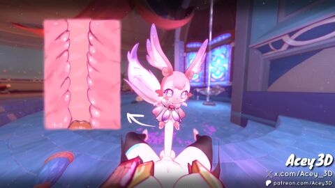 acey_3d bathhouse big_ass big_balls big_butt big_penis big_thighs blue_eyes blush cyrene_(honkai:_star_rail) female female_focus female_only furry furry_ass furry_breasts furry_ears furry_female furry_tail furry_with_non-furry futa_focus futa_on_female futa_with_female futanari grabbing_ass grey_hair gripping honkai:_star_rail jerking jerkingoff mem_(honkai:_star_rail) moaning moaning_in_pleasure pink_fur riding riding_penis stelle_(honkai:_star_rail) yellow_eyes