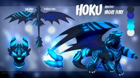 artist_name black_body blep bloominglynx blue_body blue_eyes blue_markings blue_tongue color_swatch dragon dreamworks erection european_mythology feral fury_(httyd) genitals how_to_train_your_dragon knot looking_at_viewer male markings model_sheet mouth_closed mythological_creature mythological_scalie mythology night_fury penis ridged_penis scalie side_view simple_background solo text tongue tongue_out western_dragon