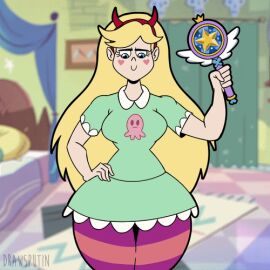 1girls animated animated_gif areolae big_breasts biting_lip blue_eyes blush bouncing_breasts breast_expansion breast_growth breast_growth_(enlargement) breasts breasts_out busty cleavage clothing drawsputin expansion female female_only flashing flashing_breasts gif huge_breasts indoors jiggle jiggling_breasts large_breasts looking_at_breasts looking_at_self looking_at_viewer looking_down magic massive_breasts nipples presenting presenting_breasts smile solo star_butterfly star_vs_the_forces_of_evil teasing thick_thighs tongue tongue_out wand wide_hips