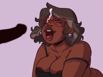 animated brown_skin camila_noceda chubby closed_eyes cum_on_face cumshot dark-skinned_female dark_skin disney disney_channel ebony female latina latina_milf lixdel_drawing milf older_female open_mouth tagme the_owl_house twitter_link video