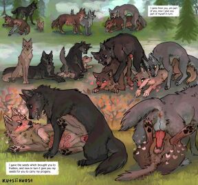 age_difference anatomically_correct anatomically_correct_genitalia animal_genitalia animal_penis animal_pussy anus blush breastfeeding breasts breed breeding_slave canid canine canine_genitalia canine_penis canine_pussy canis comic daughter_penetrated father father_and_child father_and_daughter father_penetrating father_penetrating_daughter female feral feral_on_feral gangbang genitals group group_sex heart_symbol hi_res incest incest_play kutsiihvost male mammal milf mother_and_child mother_and_son mother_penetrated orgy pack penis pregnant pussy sex son_penetrating son_penetrating_mother wolf wolf_pack