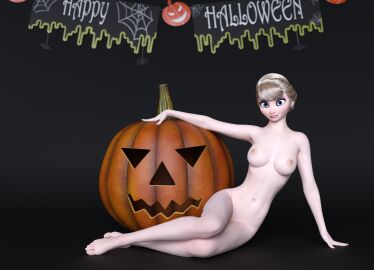 2025 3d bare_legs barefoot blue_eyes blue_hair breasts collar completely_nude cute disney disney_princess elsa_(frozen) feet feet_fetish feet_focus female female_only fetish foot_fetish foot_focus frozen_(film) halloween happy_halloween indoors laying_down legs legs_fetish lingerie lingerie_bra lingerie_only lingerie_panties long_hair long_legs looking_at_viewer medium_breasts naked navel nipples nsfw nude nude_female photoshoot ponytail pumpkin pumpkin_head pussy small_breasts smile solo toes tommytinycat uncensored waifu