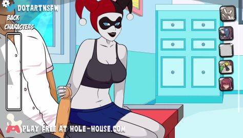 2d 2d_(artwork) 2d_animation animated batman_(series) bra cum cum_on_body cum_shot cumshot dc dotartnsfw grey_body handjob harley_quinn harley_quinn_(classic) hole_house masked moan moaning moaning_in_pleasure mp4 see-through sex sitting sitting_on_desk skirt sound sound_effects tagme video videos