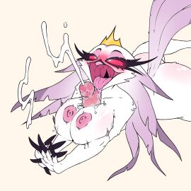 1:1 2025 absurd_res anonymous_colorist anthro anthro_focus areola ass avian beak big_ass big_breasts big_butt bird black_eyebrows blush bodily_fluids breast_play breasts cheek_tuft cum cumshot curvy_figure demon disembodied_penis duo ejaculation erection eyebrows eyelashes faceless_character faceless_human faceless_male facial_tuft feather_hair feathers fellatio female female_anthro female_focus foreskin galliform gaping_mouth genital_fluids genitals glans glowing glowing_eyes gold_crown helluva_boss hi_res human human_on_anthro humanoid_genitalia humanoid_penis interspecies licking long_distance_cumshot long_eyelashes long_pseudo_hair lying male male/female male_human mammal mootcookie_(artist) motion_lines multicolored_pseudo_hair nipples nude nude_anthro nude_female on_front open_mouth oral peafowl peafowl_demon penile penis penis_lick penis_on_tongue phasianid pink_areola pink_beak pink_glans pink_nipples pink_penis pink_tongue princess pseudo_hair purple_pseudo_hair red_sclera retracted_foreskin royalty saliva saliva_on_breasts saliva_on_penis saliva_on_tongue saliva_string sex side_view solo_focus stella_(helluva_boss) tail tail_feathers thick_eyelashes titfuck_fellatio titjob tongue tongue_out tuft two-tone_pseudo_hair uncircumcised urethra voluptuous voluptuous_anthro voluptuous_female white_body white_eyes white_feathers white_pseudo_hair