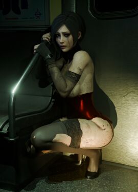 1girls 2025 3d ada_wong ada_wong_(adriana) alternate_breast_size alternate_version_available big_breasts biohazard breasts cowering dirty dirty_body female female_only full_body functionally_nude gs_ragnarokkr heroine heroine_in_trouble high_heels ilovew1dowmaker image_set indoors looking_at_viewer no_visible_genitalia no_visible_nipples nude nude_female peeing peeing_on_floor resident_evil resident_evil_2 resident_evil_2_remake resident_evil_4 resident_evil_4_remake ruined_makeup running_mascara runny_makeup solo subway_train tagme train_interior urinating_female urination urine urine_pool urine_puddle