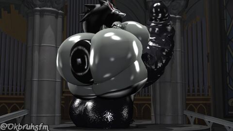 3d anthro ass big_ass big_breasts big_penis breasts bubble_ass bubble_butt donut_anus futanari huge_ass huge_cock hyper hyper_anus intersex muffyhecc_(character) ok_bruh okbruhsfm penis pokemon pokemon_(species) pokémon_(species) solo thick_thighs wide_hips zoroark