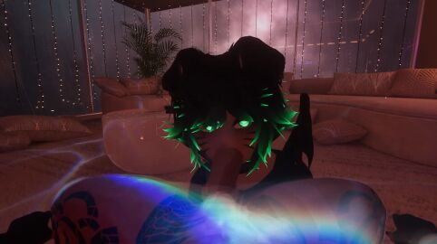 blowjob vis4violet vr vr_media vrchat vrchat_avatar vrchat_model