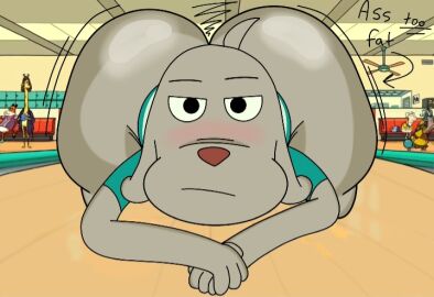 1boy anthro ass big_ass big_butt dog_(robot_dreams) fat_ass fat_butt male male_only no_humans red_nose robot_dreams sanssketches16 solo tagme twitter