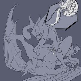 absurd_res amphibian anthro bodily_fluids breasts cum cum_inside davyrawr dragon duo egg egg_implantation feet female genital_fluids greninja hi_res internal male male/female membrane_(anatomy) mythological_creature mythological_scalie mythology naked nintendo nude oviposition penetration pokemon pokemon_(species) pokémon_(species) pussy rose_(potatotime) scalie tail toes vaginal_penetration webbed_feet webbed_hands wings