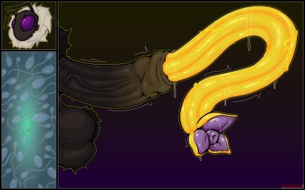 4_balls absurd_res alien animal_genitalia anthro arthropod balls bee bodily_fluids cum dripping genital_fluids genitals giant_sperm hi_res hymenopteran insects leaking_precum male miel_the_bumblebee model_sheet monster multi_balls multi_genitalia ovipositor ovipositor_penis penis precum precum_drip precum_on_own_penis precum_on_penis precum_string pubes sheath slime softbeeplease solo sperm_cell unusual_anatomy unusual_genitalia unusual_penis vein veiny_balls veiny_penis velvetdraw