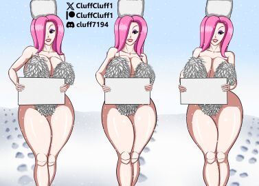 3girls cluff cluffcluff1 female fembot furkini pink_hair robot robot_girl spy_groove spygroove