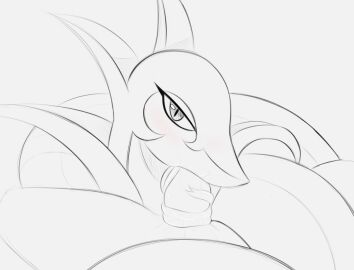 2022 ambiguous_gender arteficialtrees blowjob digital_media_(artwork) duo erection fellatio feral feral_focus first_person_view focus forked_tongue generation_5_pokemon genitals half-closed_eyes human human_on_feral interspecies long_tongue looking_at_viewer male male/ambiguous male_on_feral male_pov mammal monochrome narrowed_eyes nintendo nude oral oral_penetration penetration penile penis penis_in_mouth pokemon pokemon_(species) pokephilia pupils reptile scalie seductive serpentine serperior sex simple_background sketch slit_pupils snake solo tongue tongue_coil tongue_out tongue_out_blowjob tonguejob zoophilia