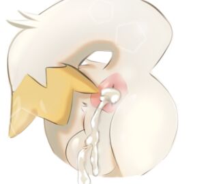 anthro anus ass ass_focus backsack balls ballsack bodily_fluids butt_focus canid canine canis cum cum_in_ass cum_inside domestic_dog fur gaping gaping_anus genital_fluids genitals hi_res male mammal mousse_(whiskedtogether) multicolored_tail musk musk_clouds papillon pink_anus solo tail teapot_(body_type) toy_dog whiskedtogether white_body white_fur yellow_body yellow_fur