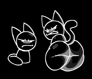 1boy angry annoyed ass big_ass bubble_ass bubble_butt femboy fuzz_the_cat huge_ass lewdewott looking_back male the_june_archive_and_restoration_project thick_thighs wide_hips