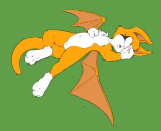 2020 3_fingers 3_toes almar anthro bat cheek_tuft chest_tuft countershade_crotch countershade_face countershade_neck countershade_torso countershading dust:_an_elysian_tail facial_tuft featureless_chest feet female fidget fidget_(elysian_tail) fingers fur genitals gloves_(marking) innie_pussy leg_markings lying mammal markings membrane_(anatomy) membranous_wings navel nimbat on_back orange_body orange_fur pussy simple_background sleeping socks_(marking) solo spread_legs spreading toes tuft white_body white_countershading white_fur white_markings wings
