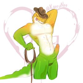 1boy 2024 anthro anthro_focus anthro_only anthro_solo completely_nude crocodile crocodilian crocodylid digital_drawing_(artwork) digital_media_(artwork) erect_penis erection glitch_productions gummigoo_(the_amazing_digital_circus) gummy_(food) gummy_creature hat headgear headwear humanoid humanoid_genitalia humanoid_penis kaerunee living_candy living_food male male_anthro male_focus male_only nude nude_male penis reptile reptile_humanoid scalie solo solo_anthro solo_focus solo_in_panel solo_male the_amazing_digital_circus