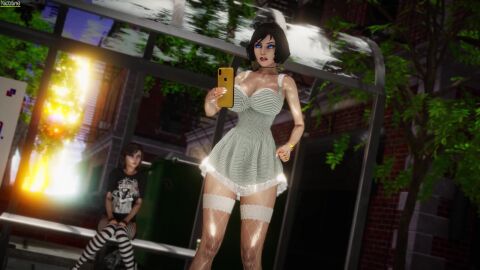 3d 3d_animation animated bioshock bioshock_infinite dress dress_lift elizabeth_comstock female female_focus female_only nic_otine pussy sound tagme vagina video wardrobe_malfunction