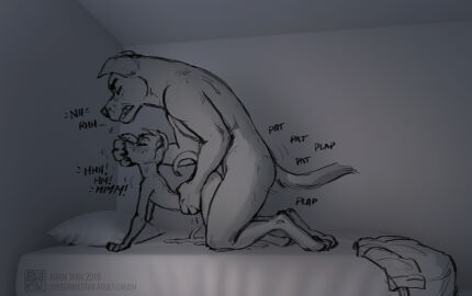 1boy 1girls adam_wan adult_on_cub age_difference bed cub female incest male older_on_younger sketch young zaush