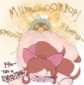 ass ass_focus boyfriend_(friday_night_funkin) enjoying_farts facesitting fart fart_fetish fart_torture farting_in_mask fat_ass female friday_night_funkin gas_mask girlfriend_(friday_night_funkin) in_love looking_back meonsausage soft_gf stinky