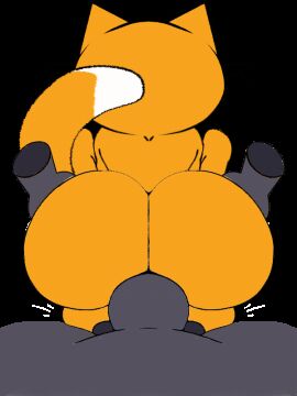1boy 1girls 3:4 animated ass beat_banger big_ass cat_ears cat_girl cat_humanoid feline feline_humanoid female female_focus furry garfieldreal12 grabbing male orange_body orange_fur orange_hair orange_skin png reskin rule_63 scratch scratch_cat tagme thick_thighs tights transparent_background vertical_video white_fur white_hair