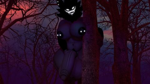 3d anthro artist_upload backrooms backrooms_creature balls big_balls big_hips furry futa_only futanari huge_balls intersex karelia_(acerattman) karelia_futanari_(acerattman) large_hips original_artwork photo png scary sfm smiler_(the_backrooms) the_backrooms valve vrchat woods