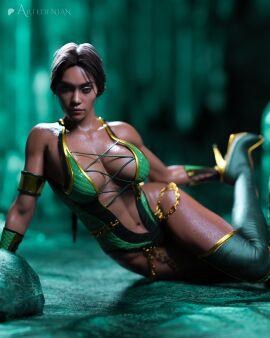 1girls 3d artedenian big_ass big_breasts big_thighs breasts brown-skinned_female brown_body brown_skin bust busty chest curvaceous curvy curvy_figure dark-skinned_female dark_skin edenian female hips hourglass_figure huge_ass huge_breasts huge_thighs jade_(mortal_kombat) large_ass large_breasts large_thighs legs mature mature_female midway mortal_kombat netherrealm_studios slim_waist thick thick_hips thick_legs thick_thighs thighs voluptuous waist wide_hips