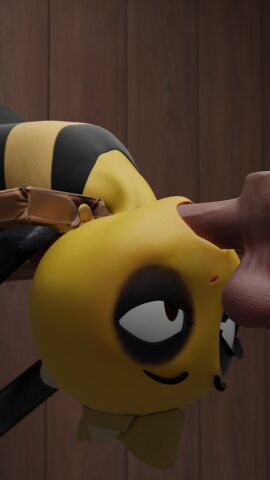 3d 9:16 dorinplant duo fellatio female genitals glory_hole hi_res kitty_(under_(her)_tail) male male/female monster monster_kid oral penile penis sex throat_swabbing undertale undertale_(series) undertale_monster_kid