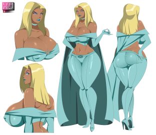 1girls 2d ass big_ass big_breasts blonde blonde_female blonde_hair blue_eyes breasts cleavage emma_frost female ghostlessm high_heels hourglass_figure lipstick long_hair marvel marvel_animated_universe marvel_comics massive_breasts nicktoons smile superheroine thick_thighs thighs tight_clothing white_queen wolverine_and_the_x-men
